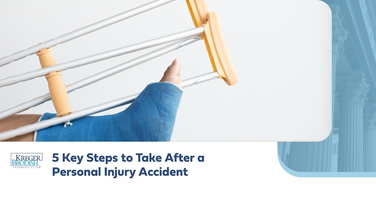 5 Key Steps to Take After a North Carolina Personal Injury Accident