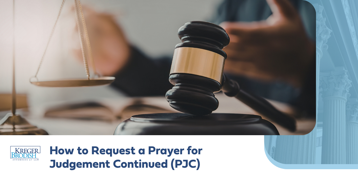 How to Request a Prayer for Judgement Continued (PJC) for a North Carolina Speeding Ticket