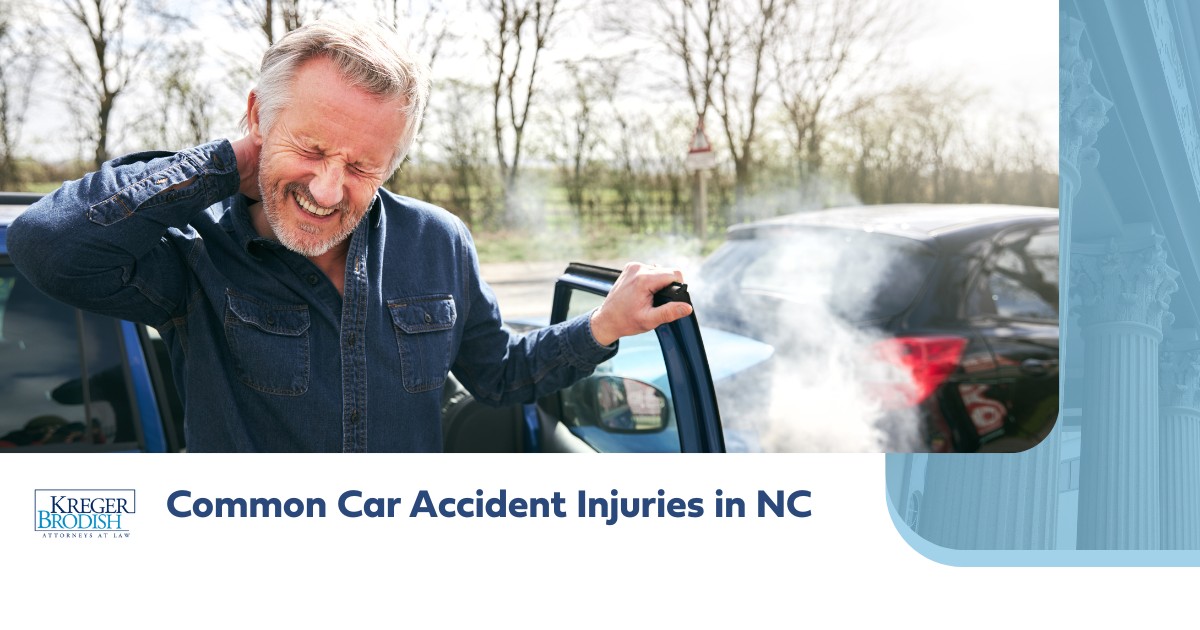 Common Car Accident Injuries in NC