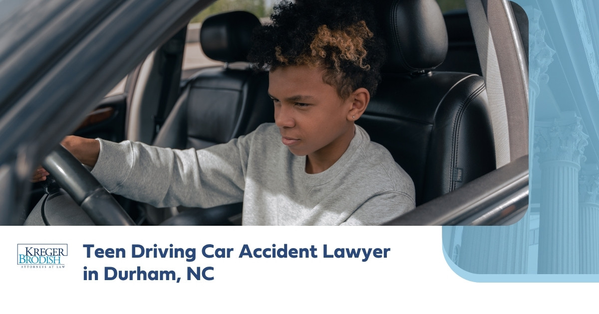 Teen Driving Car Accident Lawyer in Durham, NC