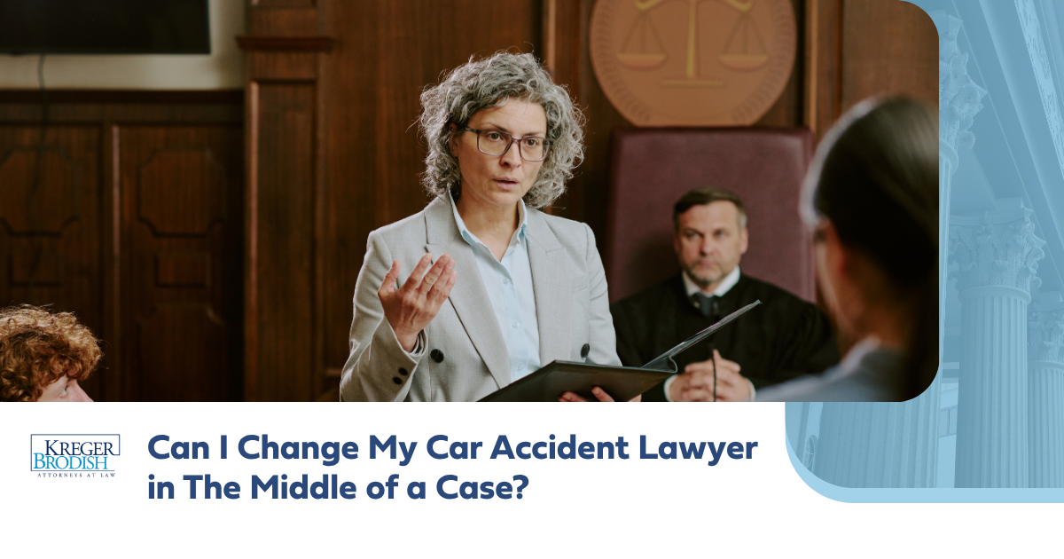 Can I Change My Car Accident Lawyer in The Middle of a Case?