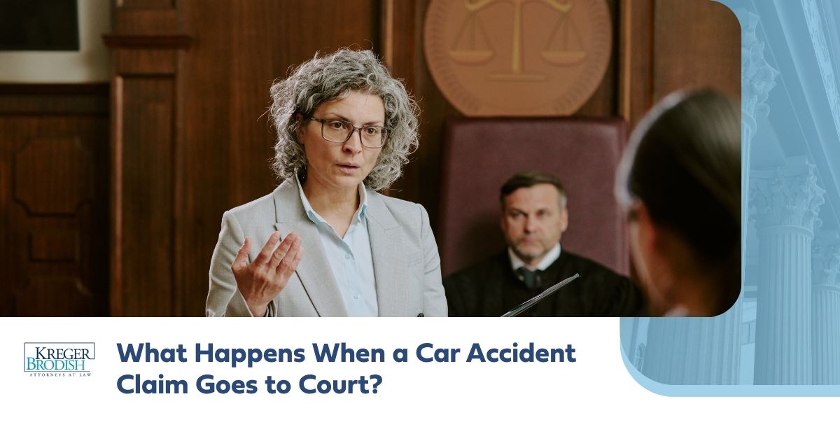 What Happens When a Car Accident Claim Goes to Court?